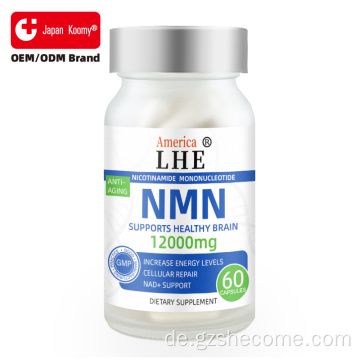 Shecome NMN Kapseln NAD+ unterstützen Anti-Aging